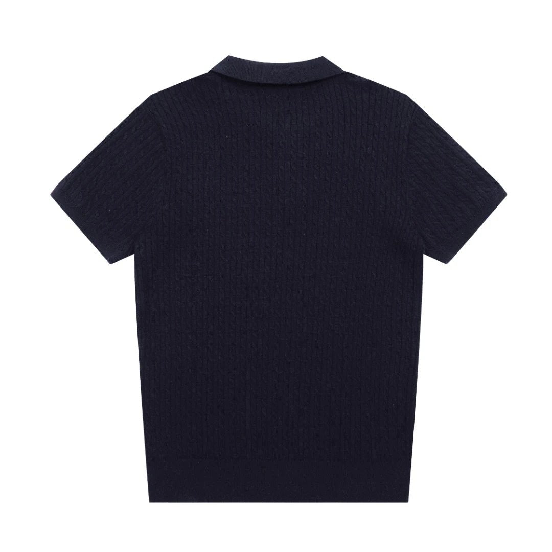 Slim-Fit Poloshirt aus Kaschmir