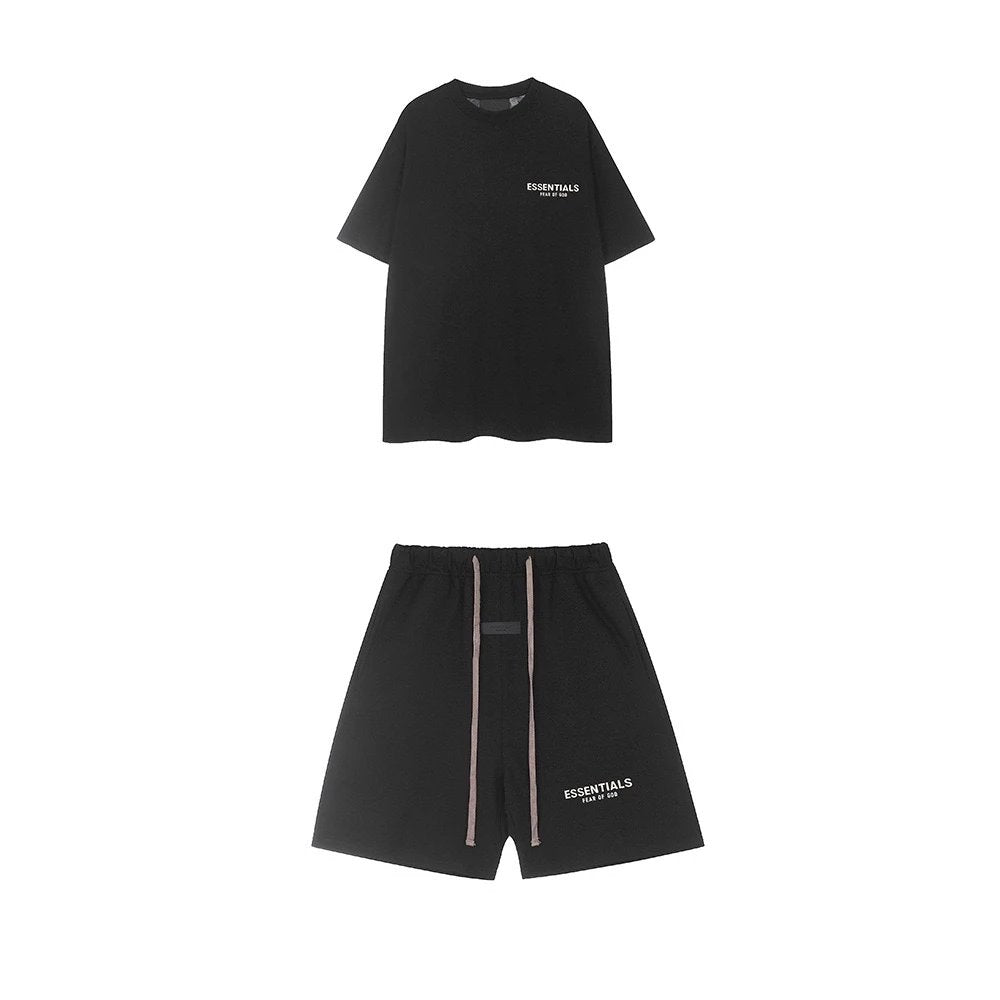 Essentials Set/T-shirt/Hose Black