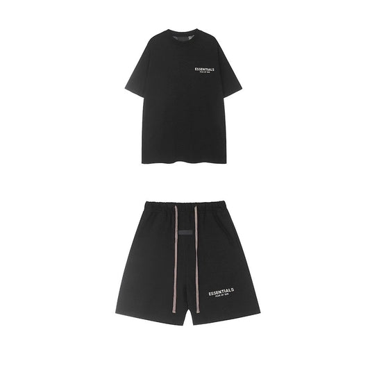 Essentials Set/T-shirt/Hose Black
